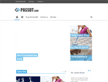 Tablet Screenshot of passdt.com